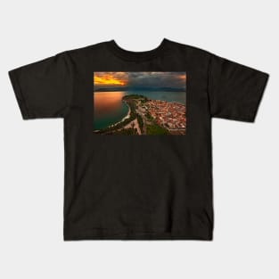 Sunset at Nafplio Kids T-Shirt